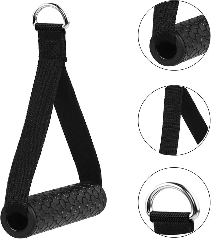 Load image into Gallery viewer, 1 Paar Oefening Weerstandsbanden Handvat Pull Up Oefening Band Weerstand Band Handvaten Heavy Duty Kabel Machine Attachment Nylon Gym Weerstand Band Weerstand Band Handvatenvoor Fitness Gym Yoga - happygetfit.com
