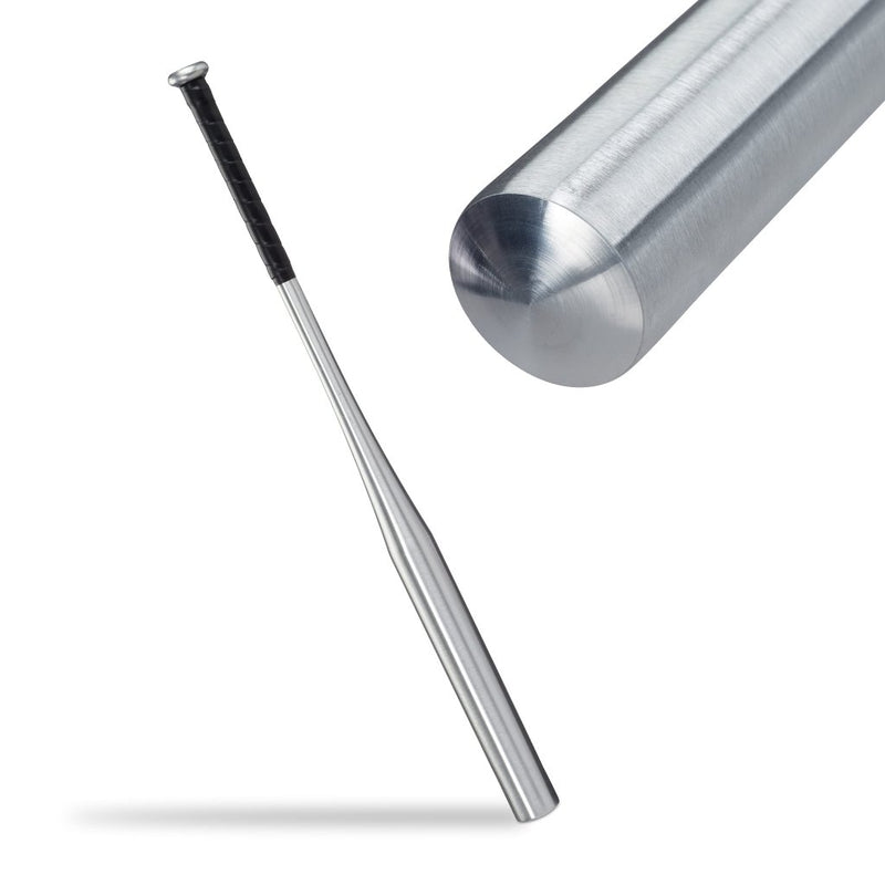 Laad afbeelding in Galerijviewer, 10 x Baseballschläger Aluminium, Leichter Softballschläger, Rutschfester Griff, 34 Zoll, Aluschläger, Silber - happygetfit.com
