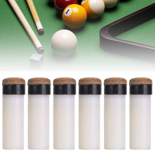 10x biljartkeu schroeftips – zachte keutips 10/11/12/13 mm voor pool en snooker - happygetfit.com