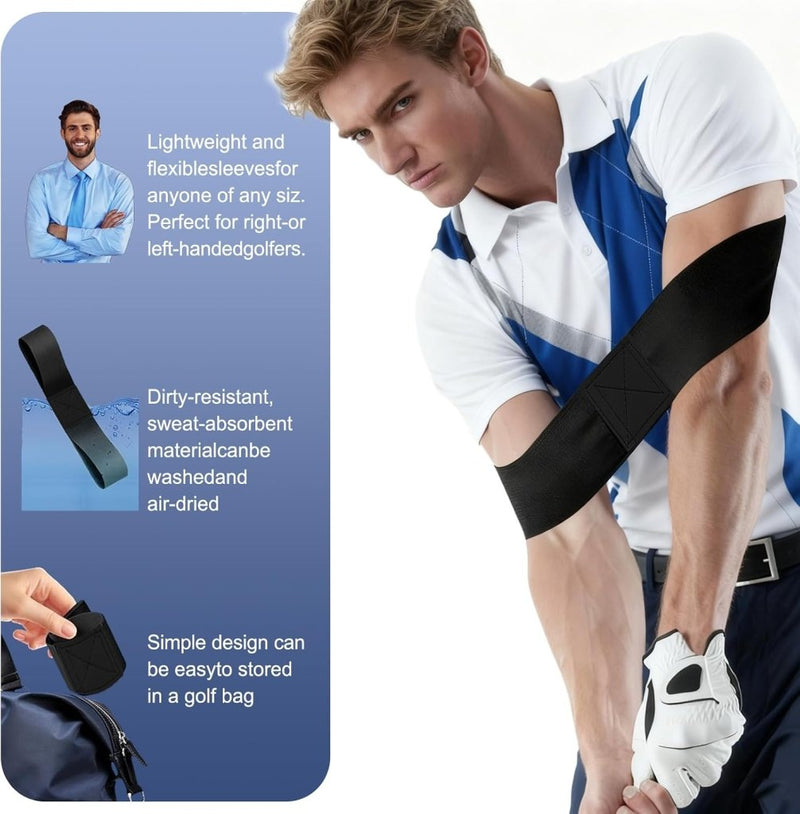 Load image into Gallery viewer, 2 Stuks Golf Swing Trainer Houding Correction, Golf Trainingshulp Swing, Golf Pols Swing Trainer, voor Alle Golfers, Verbeter Hun Swinghouding, Verbeter Hun Swingvaardigheden - happygetfit.com
