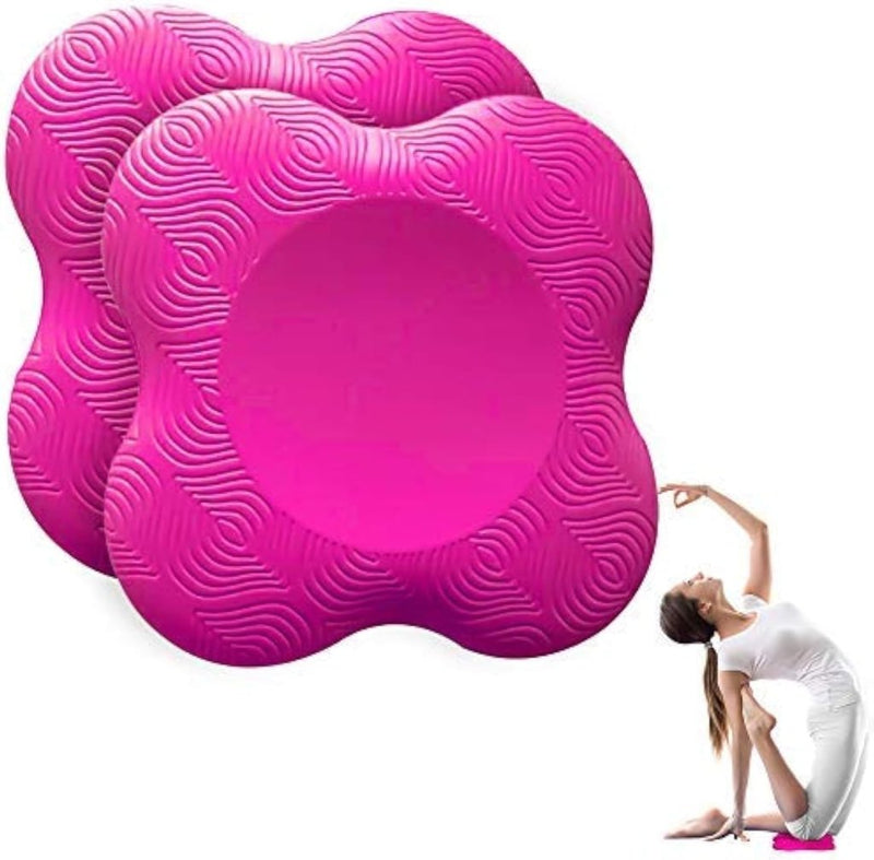 Laad afbeelding in Galerijviewer, 2 stuks kniekussens voor yoga, antislip kniebeschermers, matset, slijtvast, beschermt de knieën, handen, polsen en ellebogen - happygetfit.com
