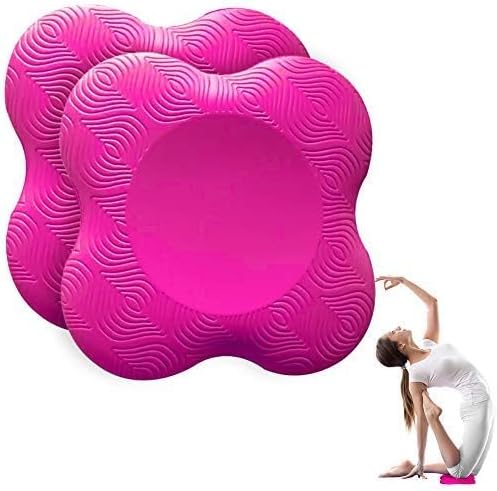 Laad afbeelding in Galerijviewer, 2 stuks kniekussens voor yoga, antislip kniebeschermers, matset, slijtvast, beschermt de knieën, handen, polsen en ellebogen - happygetfit.com
