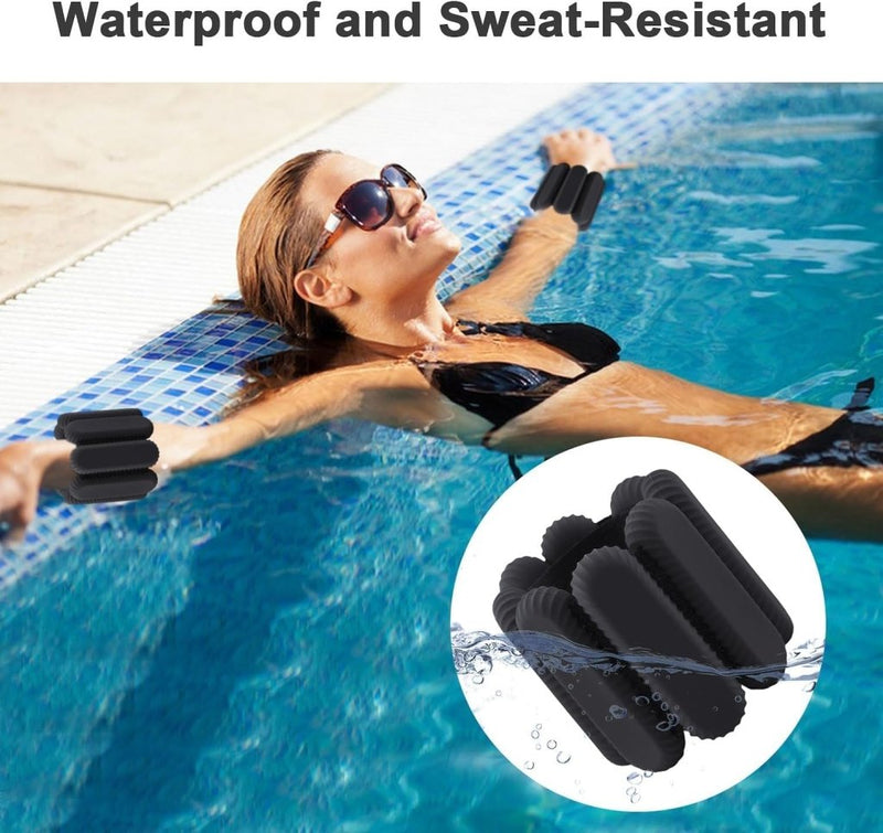 Load image into Gallery viewer, 2 stuks verstelbare polsgewichten enkelgewichten voor oefeningen wandelen joggen yoga aerobics pilates gewichtsarmband fitnessarmband (14-23 cm) - happygetfit.com
