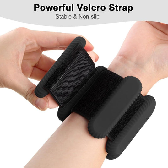 2 stuks verstelbare polsgewichten enkelgewichten voor oefeningen wandelen joggen yoga aerobics pilates gewichtsarmband fitnessarmband (14-23 cm) - happygetfit.com