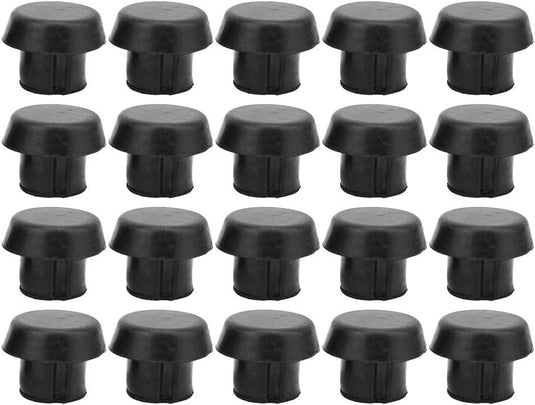 20x Biljartkeu Bumper – Rubberen Bodemdop voor Pool Cue – Bescherming voor Keu Onderkant - happygetfit.com