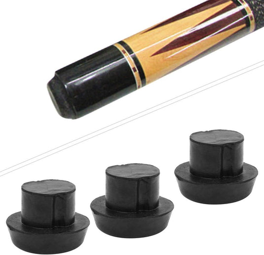 20x Biljartkeu Bumper – Rubberen Bodemdop voor Pool Cue – Bescherming voor Keu Onderkant - happygetfit.com