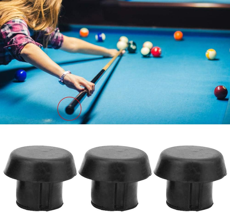 Load image into Gallery viewer, 20x Biljartkeu Bumper – Rubberen Bodemdop voor Pool Cue – Bescherming voor Keu Onderkant - happygetfit.com
