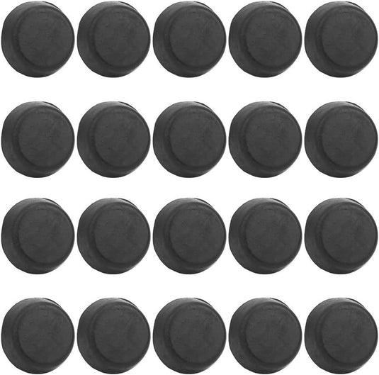 20x Biljartkeu Bumper – Rubberen Bodemdop voor Pool Cue – Bescherming voor Keu Onderkant - happygetfit.com