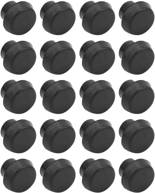 20x Biljartkeu Bumper – Rubberen Bodemdop voor Pool Cue – Bescherming voor Keu Onderkant - happygetfit.com