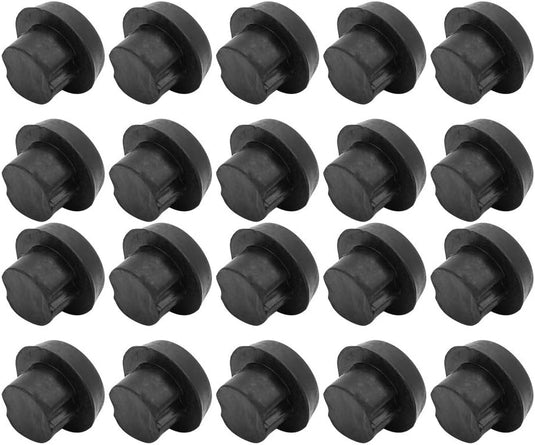20x Biljartkeu Bumper – Rubberen Bodemdop voor Pool Cue – Bescherming voor Keu Onderkant - happygetfit.com