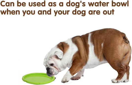 2x hondenfrisbee 17,8 cm – drijvende rubberen werpschijf voor apporteren en waterspel - happygetfit.com