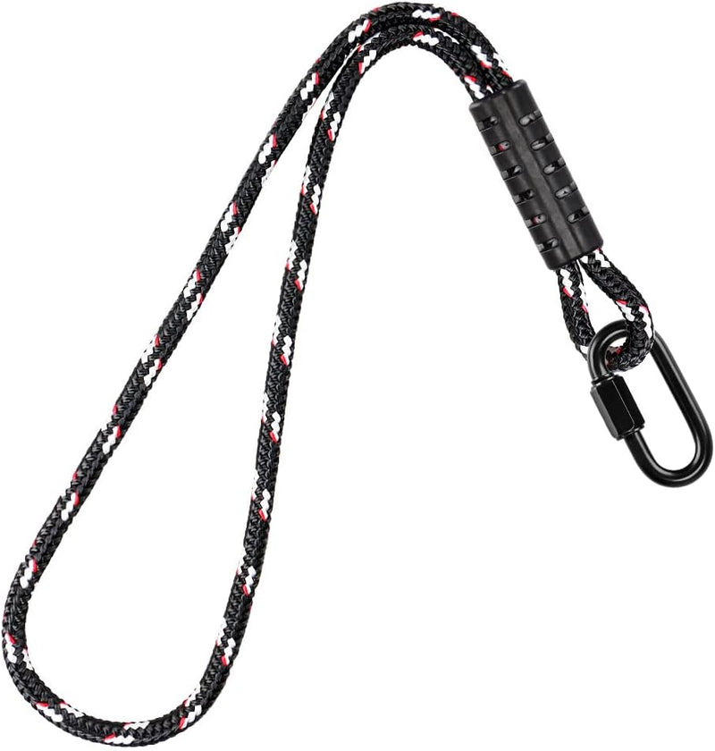 Laden Sie das Bild in Galerie -Viewer, 2x prusik lus 50 cm x 10 mm – polyester veiligheidstouw met genaaide lus voor outdoor en camping - happygetfit.com
