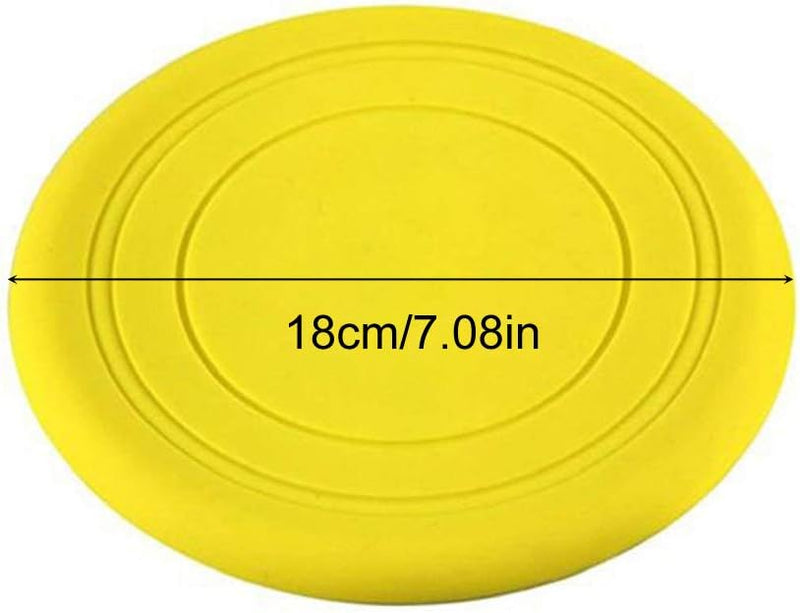 Chargez l'image dans la visionneuse de la galerie, 2x zachte frisbee 17 cm – flexibele siliconen werpschijven voor kinderen en buiten spelen - happygetfit.com
