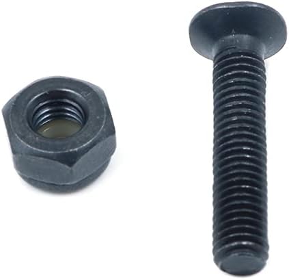 Carica immagine in Galleria Viewer, Skateboard schroeven 35 mm met moeren 16 stuks zwart – truck montagebouten – longboard accessoires
