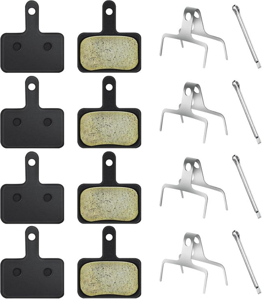 4 paren Remblokken Voor de Fiets Schijfrem voor B01S, Schijfrempads, Fietsvoeringen, Remblokken, High Performance voor Deore, TRP, Tektro - happygetfit.com