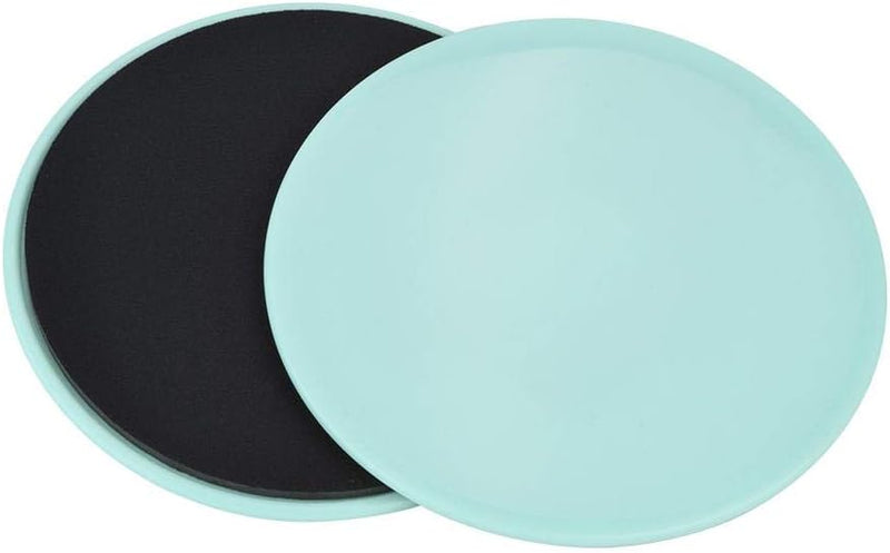 Load image into Gallery viewer, Fitness sliders 2 stuks voor full-body en core training lichtgroen – gliding discs – buiktrainer
