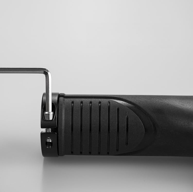 Chargez l'image dans la visionneuse de la galerie, Ergonomische fietshandvatten 22 mm zwart met einddoppen
