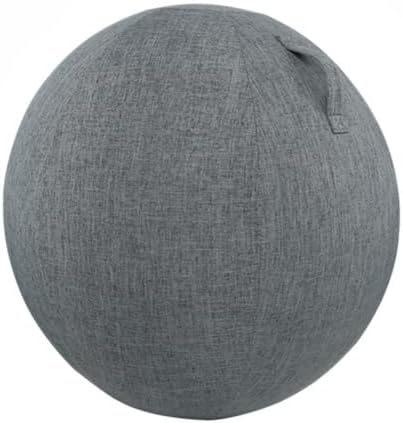 Load image into Gallery viewer, Yogabal hoes 55 cm van katoen-linnen – antislip balcover – wasbaar – bescherming
