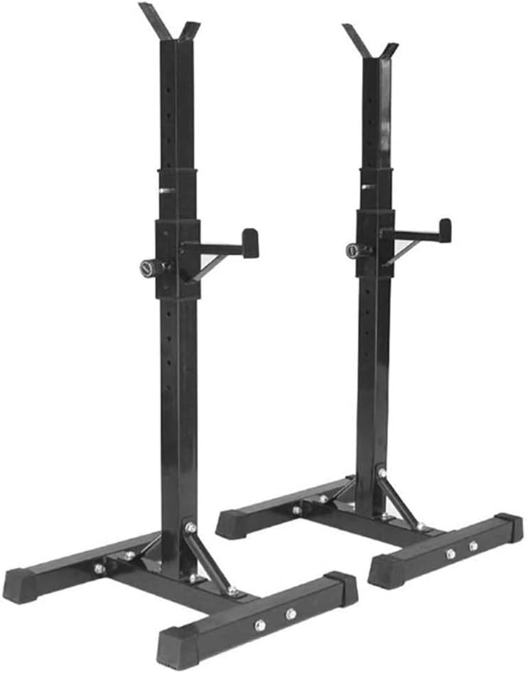 Load image into Gallery viewer, Squat rek, halterrek, halterstandaard, maximale belasting 200 kg, stalen frame, verstelbare hoogte, 105-160cm. Ideaal voor spier-, squat- en bankoefeningen
