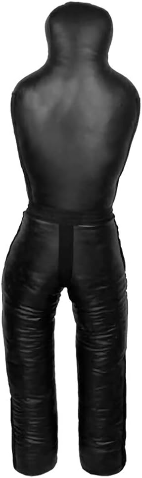 Aoneky 6FT Unfilled Grappling Dummy for Adults, Heavy Duty MMA BJJ Wrestling Training Dummy, Synthetic Leather Jiu Jitsu Judo Practice Dummy with Reinforced Stitching for Submission & Throws Practice