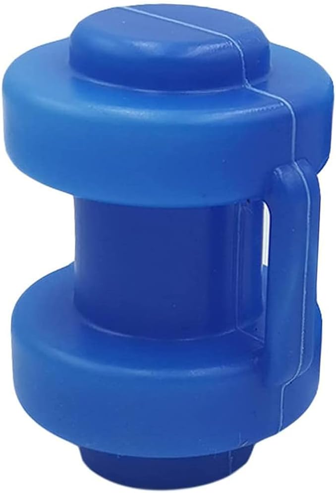 Load image into Gallery viewer, Trampoline paaldoppen 10 stuks voor 25 mm palen blauw – eindkappen – trampoline accessoires
