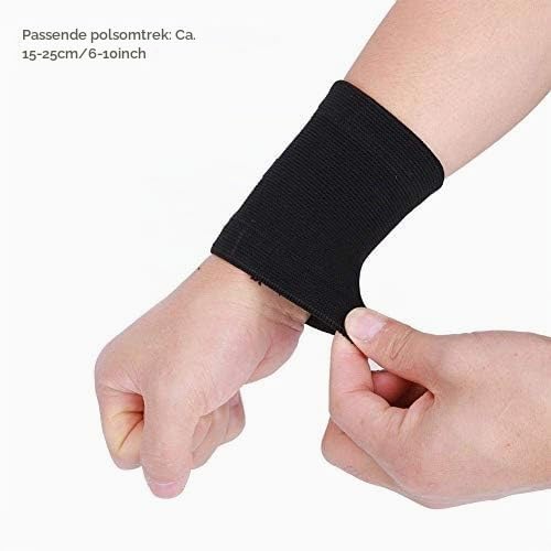 Laden Sie das Bild in Galerie -Viewer, Verstelbare polsbandages 2 stuks van neopreen met klittenbandsluiting voor sport – polsondersteuning – polscompressie
