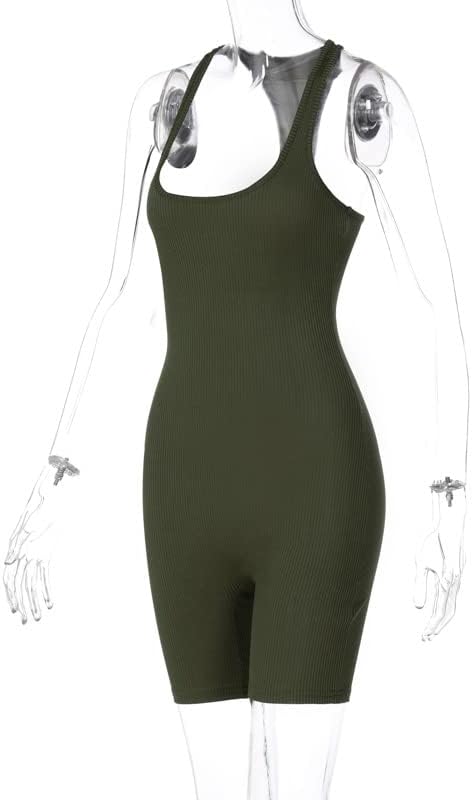Laden Sie das Bild in Galerie -Viewer, Dames sport jumpsuit kort mouwloos
