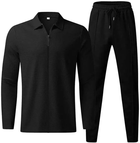 Heren trainingspak 2-delig met vest en joggingbroek