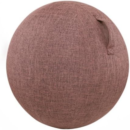 Load image into Gallery viewer, Yogabal hoes 55 cm van katoen-linnen – antislip balcover – wasbaar – bescherming
