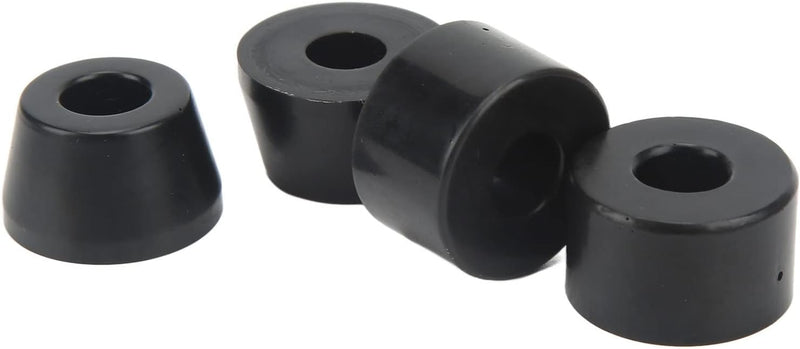 Chargez l'image dans la visionneuse de la galerie, Skateboard bushings 85A 12-delige rebuild set zwart – PU stuurrubbers – longboard skateboard accessoires
