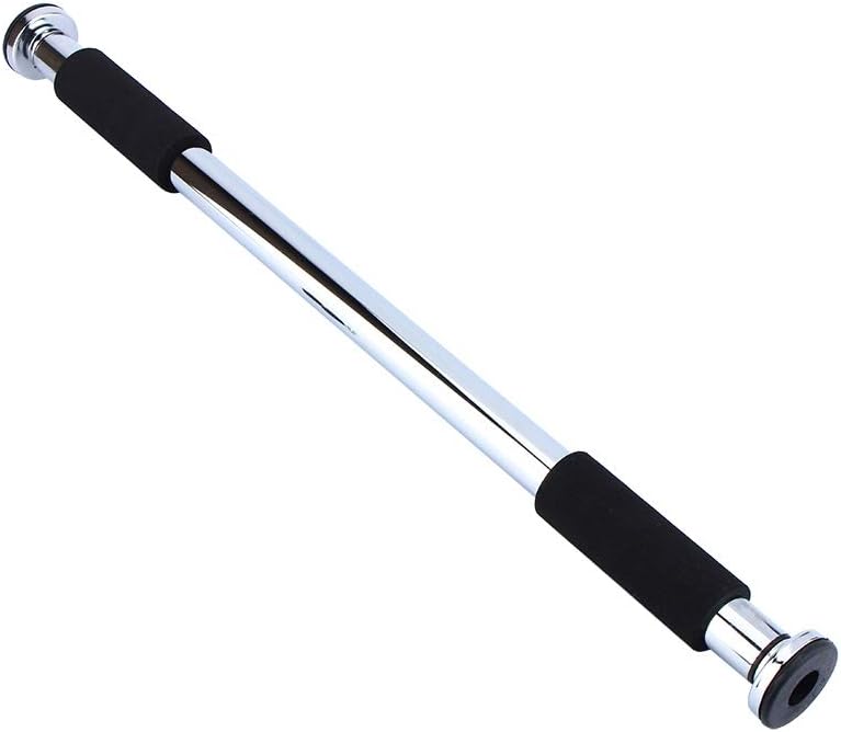 Load image into Gallery viewer, Telescopische optrekstang voor deurkozijn verstelbaar 62-100 cm tot 100 kg – pull-up bar – krachttraining
