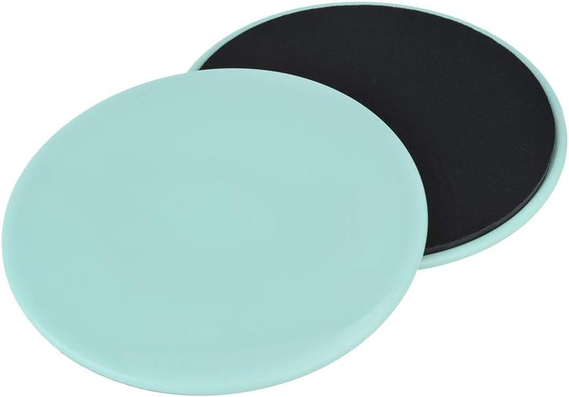 Load image into Gallery viewer, Fitness sliders 2 stuks voor full-body en core training lichtgroen – gliding discs – buiktrainer
