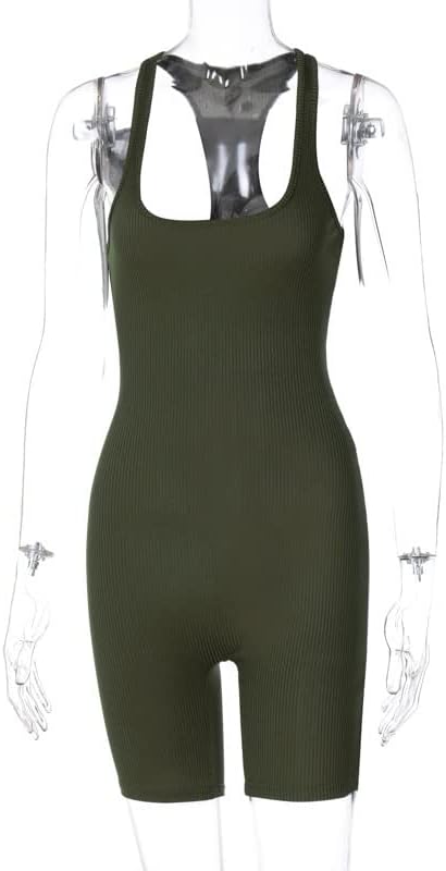 Laden Sie das Bild in Galerie -Viewer, Dames sport jumpsuit kort mouwloos
