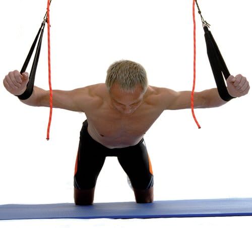Laad afbeelding in Galerijviewer, Sling trainer voor full-body training oranje zwart
