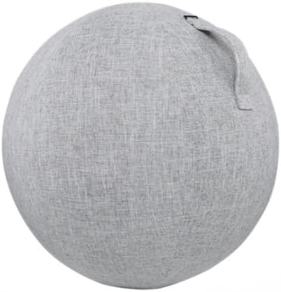Load image into Gallery viewer, Yogabal hoes 55 cm van katoen-linnen – antislip balcover – wasbaar – bescherming

