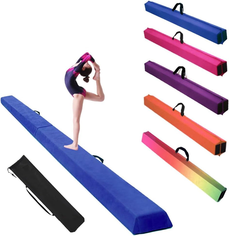 Chargez l'image dans la visionneuse de la galerie, Opvouwbare evenwichtsbalk kinderen – 10 cm breed – EVA balansbalk voor gymnastiek, turnen en thuis trainen
