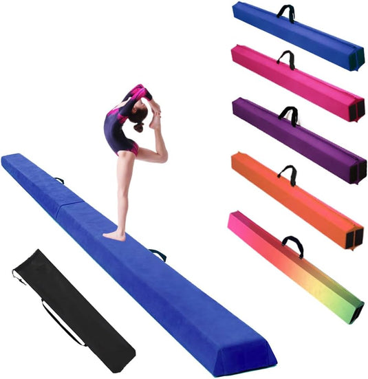 Opvouwbare evenwichtsbalk kinderen – 10 cm breed – EVA balansbalk voor gymnastiek, turnen en thuis trainen