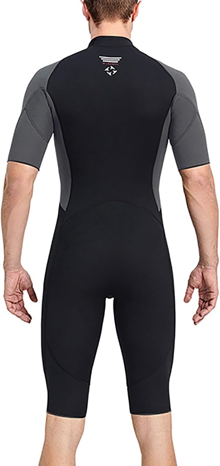 Laden Sie das Bild in Galerie -Viewer, Heren wetsuit 3 mm neopreen met lange mouwen en ritssluiting – duikpak – surfpak
