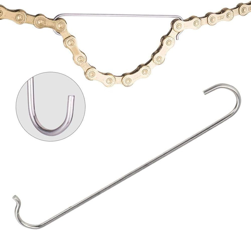 Load image into Gallery viewer, Bicycle chain repair hooks, 10 pieces, made of stainless steel for assembly and maintenance – chain tool – bicycle repair
