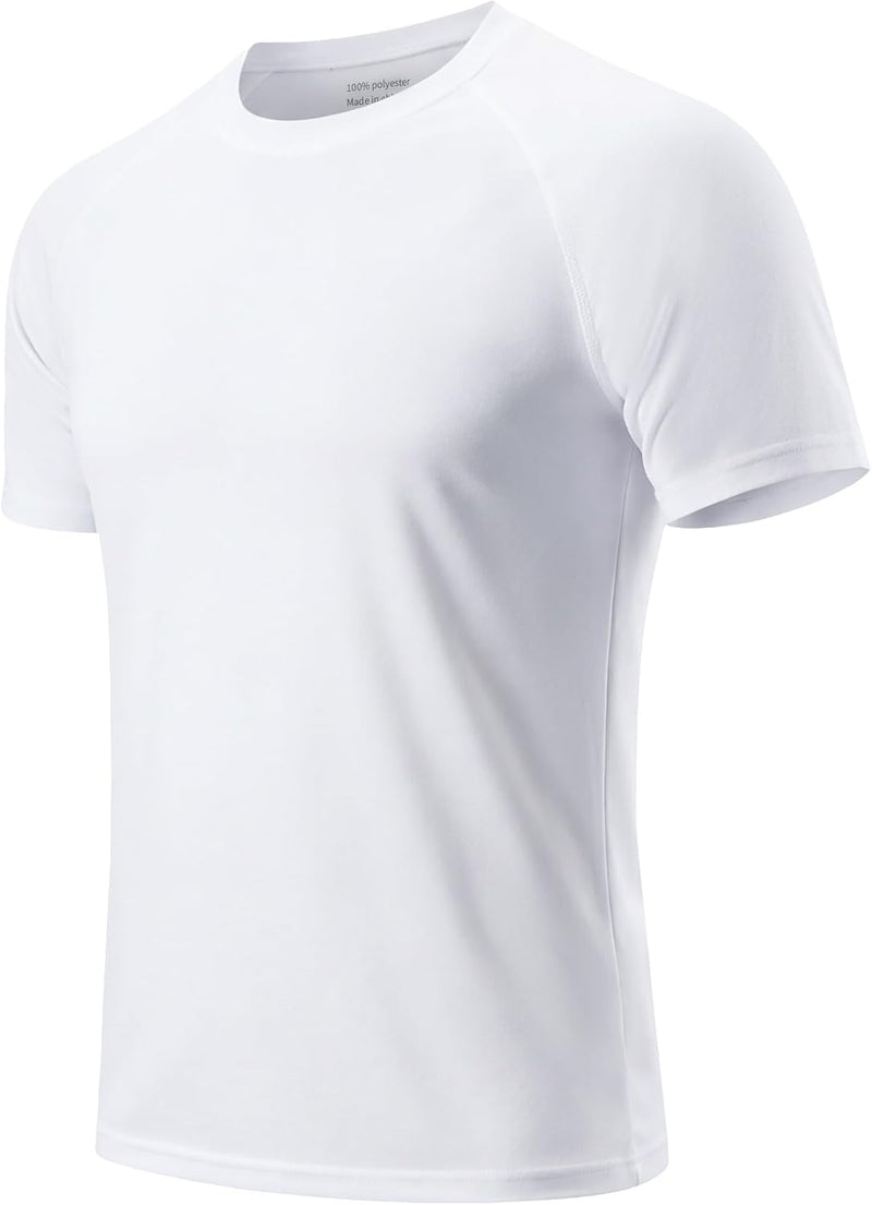 Chargez l'image dans la visionneuse de la galerie, Heren sportshirts 3 of 5 stuks sneldrogend en ademend – fitness shirt – hardloopshirt
