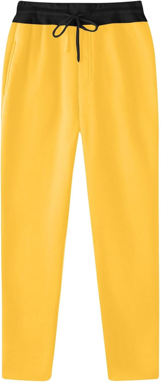 Heren joggingbroek van polyester met elastische tailleband en zakken – sportbroek – trainingsbroek
