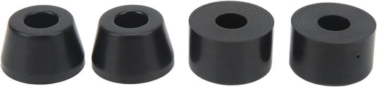 Skateboard bushings 85A 12-delige rebuild set zwart – PU stuurrubbers – longboard skateboard accessoires