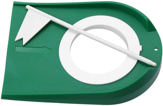 Golf putting oefenhole van kunststof met vlag voor binnen en buiten – putting cup – golftraining