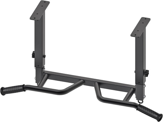 Optrekstang voor plafondmontage met 4 gripposities tot 227 kg – pull-up bar – krachttraining