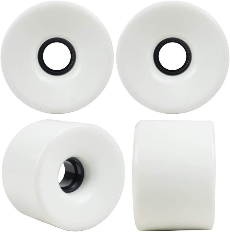 Carica immagine in Galleria Viewer, Longboard wielen 60 mm 78A met 608 lagers en spacers 4 stuks – cruiser skateboard wielen
