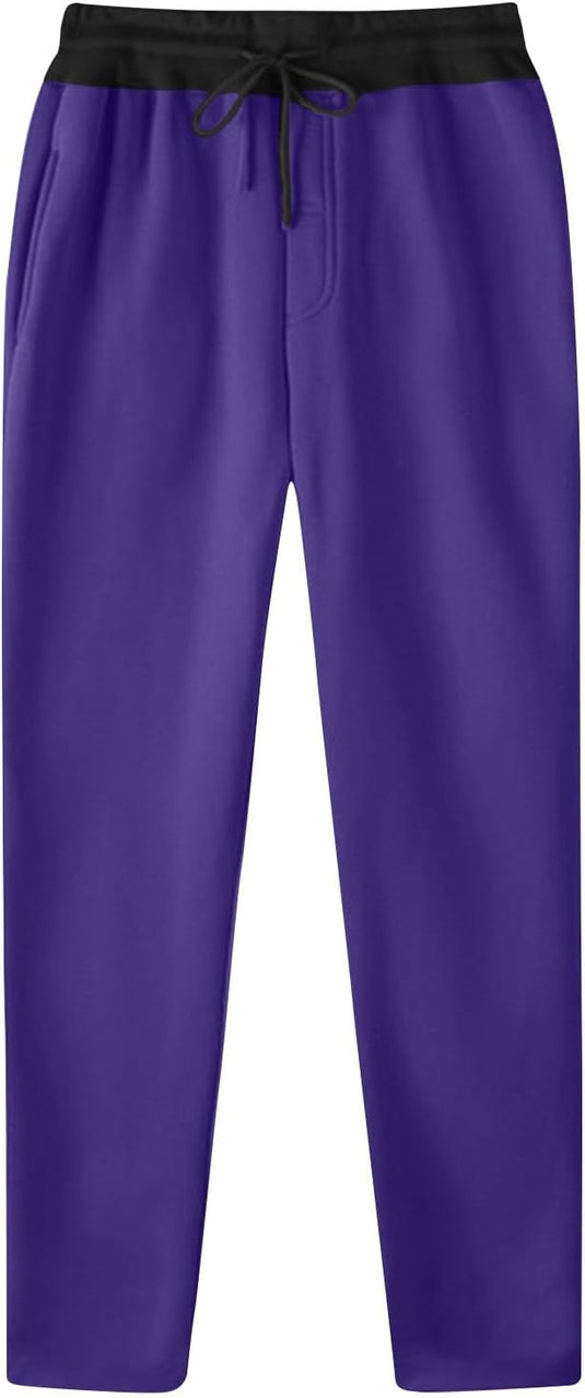 Heren joggingbroek van polyester met elastische tailleband en zakken – sportbroek – trainingsbroek