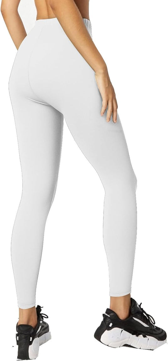 Dames sportlegging met hoge taille zacht en niet doorschijnend – fitness legging – yogabroek