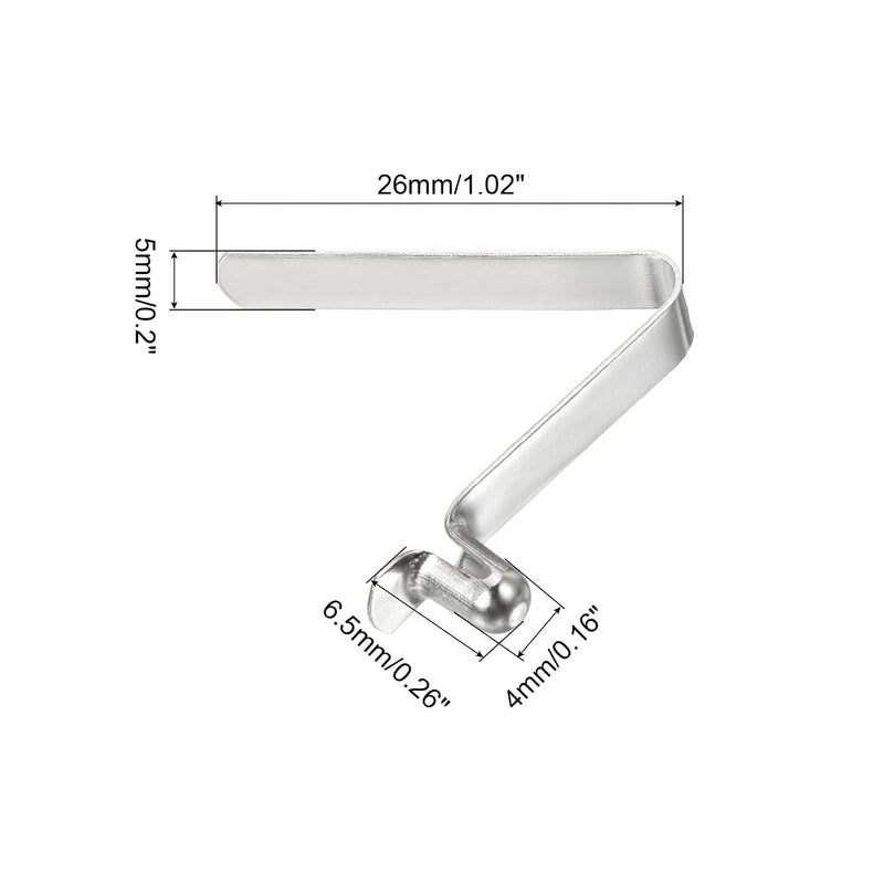 Chargez l'image dans la visionneuse de la galerie, Veerklemmen voor telescopische buizen 8x5,5 mm (8 stuks) - Kajak peddel borgpennen - Tentpaal borgclips staal
