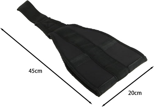 Sangles abdominales, 2 pièces, avec supports de bras rembourrés pour barre de traction – appareil de musculation abdominale – entraînement du tronc