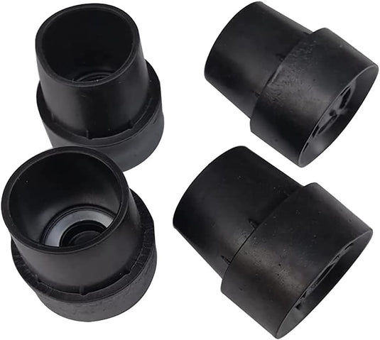 Trampoline pootdoppen 10 stuks voor 25 mm poten van antislip rubber – voetdoppen – trampoline accessoires